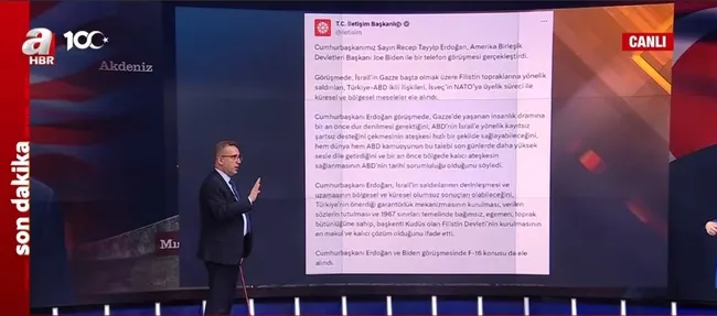 Başkan Erdoğan ve ABD Başkanı Biden görüşmesinin perde arkası! Uzman isimler A Haber’de yorumladı