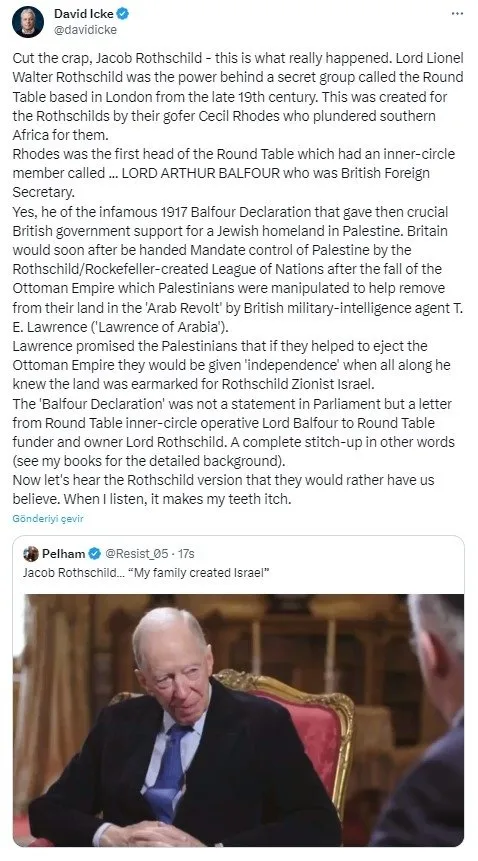 İngiltere’nin 1917 Filistin işgali planı deşifre oldu! Filistin’de Siyonist bir devlet kurmak için yuvarlak masada Rothschild'ler detayı kan dondurdu ¬| Balfour Deklarasyonu nedir?