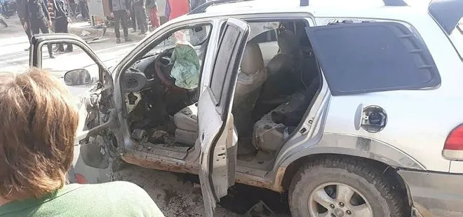 Afrin’de araçla bombalı saldırı engellendi
