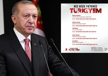 Milli Dayanışma Kampanyası'na TRT canlı yayınında destek