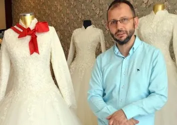 Çekilişle 1 liraya gelinlik