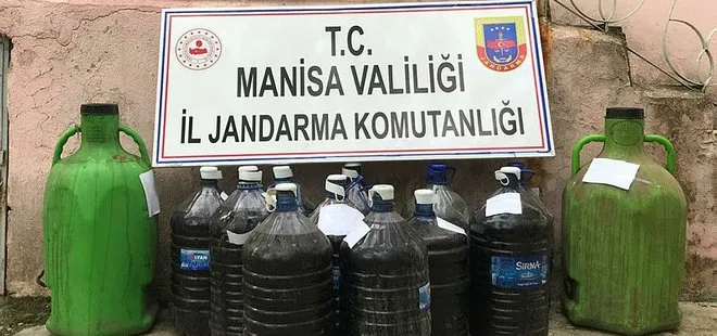 Son dakika: Manisa'da 20 ton 'sahte şarap' ele geçirildi: 12 gözaltı