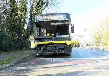 Sarıyer'de İETT kazası: 2 yaralı