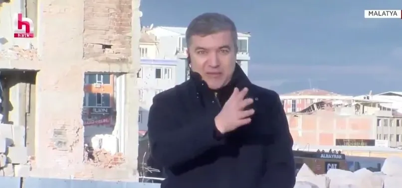 Halk TV sunucusu İsmail Küçükkaya deprem bölgesindeki yabancı basınla konuştu! Şaşkınlarını böyle anlattı: Hiç kolay değil...