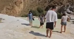 Manzarasıyla büyülüyor! Pamukkale’yi aratmıyor