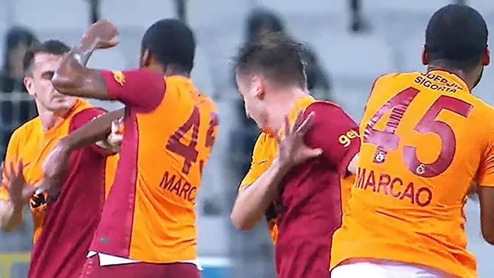 Galatasaray'da yumruklu kavga sonrası Marcao ve Kerem barıştı - 6