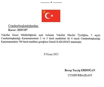 Cumhurbaşkanlığı politika kurullarına atamalar Resmi Gazete'de! 10 ayrı kurula toplam 140 isim
