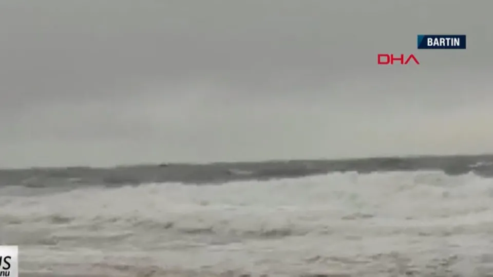 Bartın’da kuru yük gemisi battı