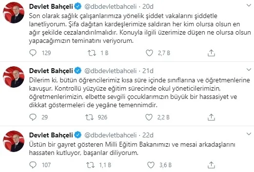MHP Genel Başkanı Devlet Bahçeli’den Kemal Kılıçdaroğlu’na flaş yanıt