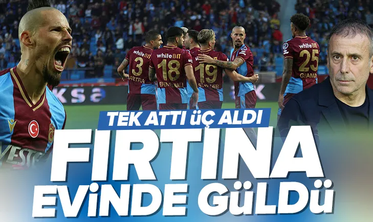Trabzonspor, Sivassporu tek golle geçti