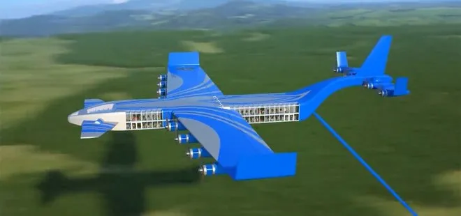 Türkiye’de yaşayan Rus mühendisten uçan tren tasarımı