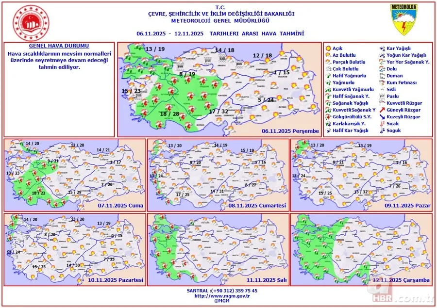 Karakış yaklaşıyor: Zayıf La Nina etkisi Türkiye'yi sardı! Sağanak ve soğuk hava etkisi donduruyor! İşte il il beklenen hava durumu 9