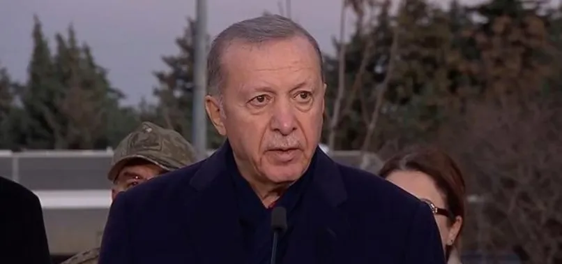 Başkan Erdoğan'dan deprem bölgesi Malatya'da son dakika açıklamaları