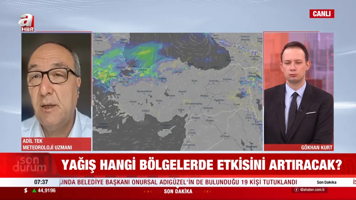 22-nisan-carsamba-hava-durumu-kuvvetli-yagislar-hangi-illeri-etkileyecek-1776843415243.png Meteoroloji Uzmanı Adil Tek (Fotoğraf: A Haber)