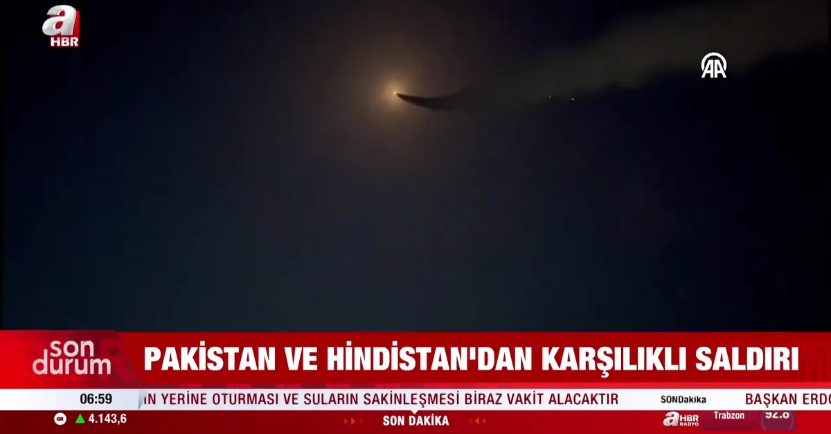 Pakistan'dan Hindistan'a misilleme!