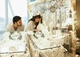Pelin Akil ikizleriyle olay oldu! İşte Pelin Akil ve ikizlerinin fotoğrafları