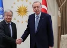 Başkan Erdoğan Guterres ile görüştü!