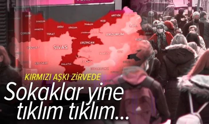 Son dakika: 3 haftadır zirvede! Koronavirüsün tavan yaptığı Samsun'da sokaklar doldu taştı