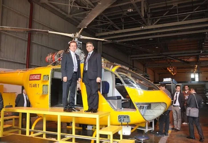 İlk Türk helikopteri