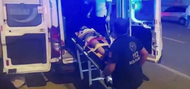 Gece kulübünde yüksekten düşen kadın ağır yaralandı