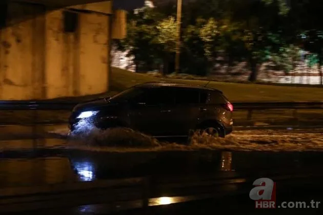 İstanbul'da beklenen yağış başladı 9