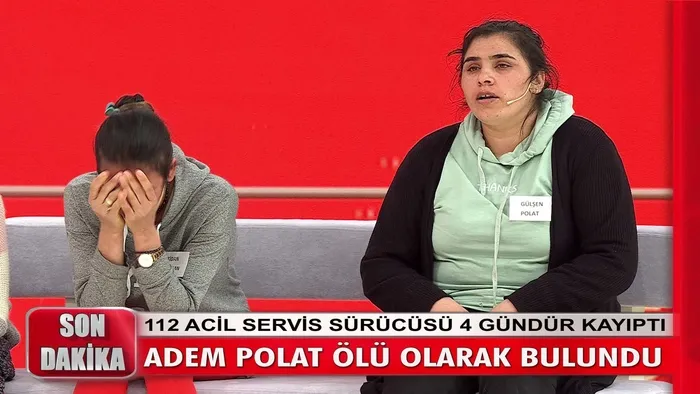 Müge Anlı’da aranan Adem Polat’tan acı haber geldi! Eşi canlı yayında sinir krizi geçirdi - 2