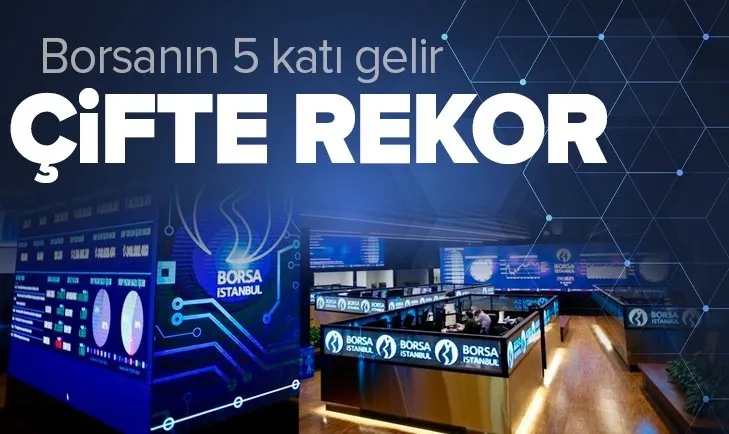 borsa istanbul da 50 sirketten dev gelir en yuksek seviyeye ulasildi