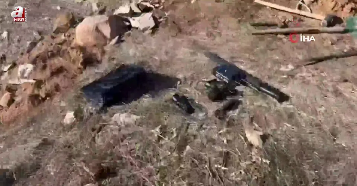 Kazdıkları kuyuda suçüstü böyle yakalandılar