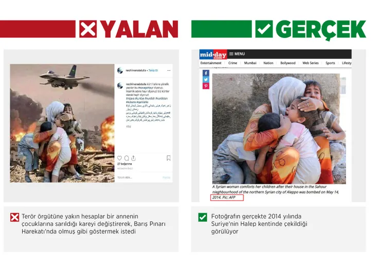 Sosyal medya teröristlerinin manipülasyon yaptığı fotoğrafların gerçekleri - 1