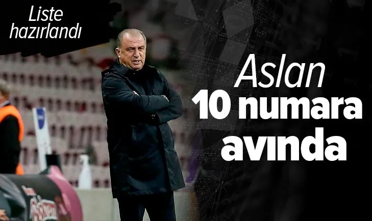 Galatasaray'da 10 numara arayışı! Fatih Terim yeni transferi belirledi