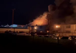 Düzce’de strafor fabrikasında yangın! Düzce Valisi Makas'tan açıklama