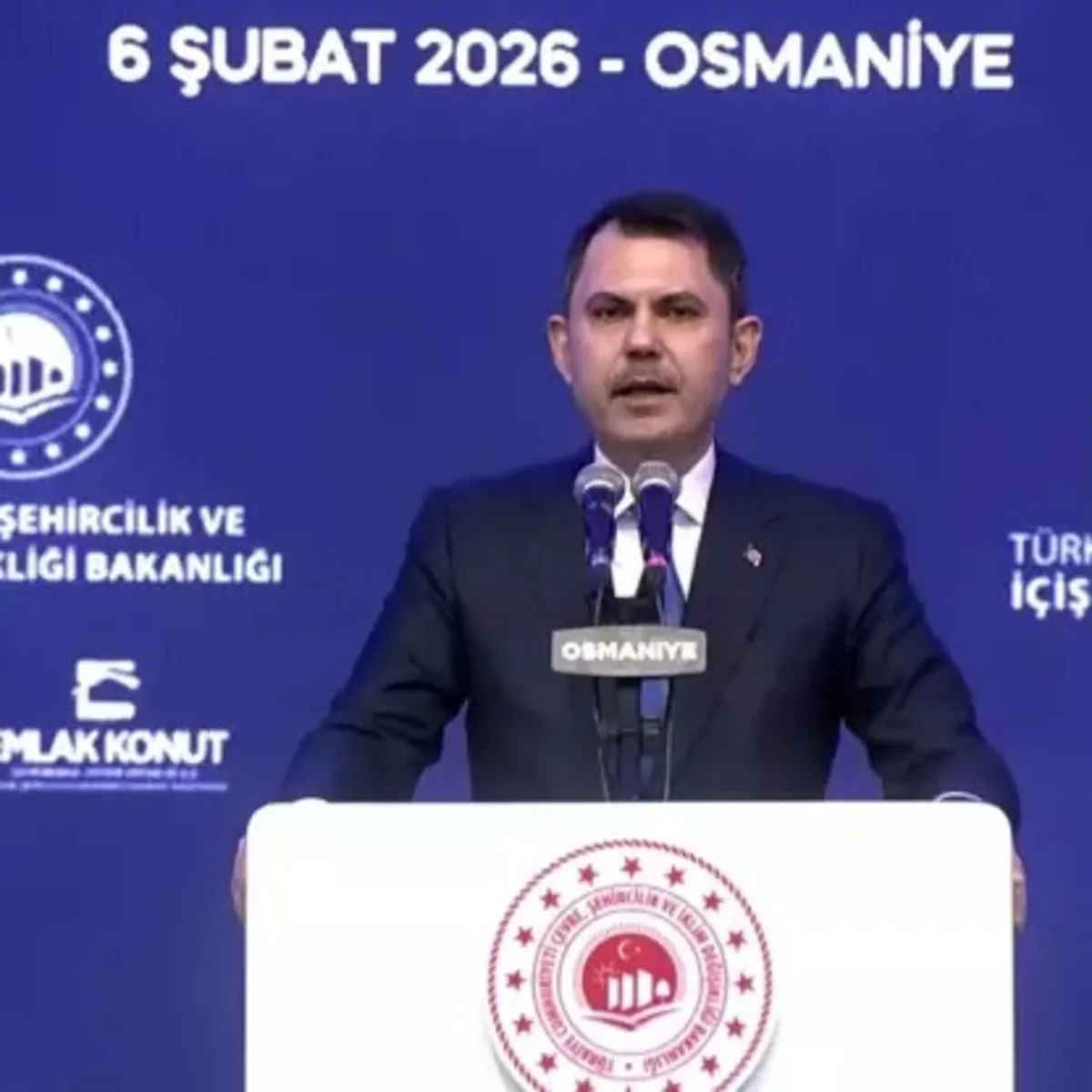 Bakan Kurum'dan 6 Şubat Depremleri Anma Programı'nda net mesaj: 11 ilimiz küllerinden doğdu