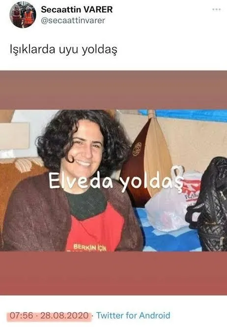 1680265280295.jpeg İSKİ Daire Başkanı Secaattin Varer'den DHKP-C'li teröriste anma mesajı! Ortaya çıkınca hesabını kapattı - 2
