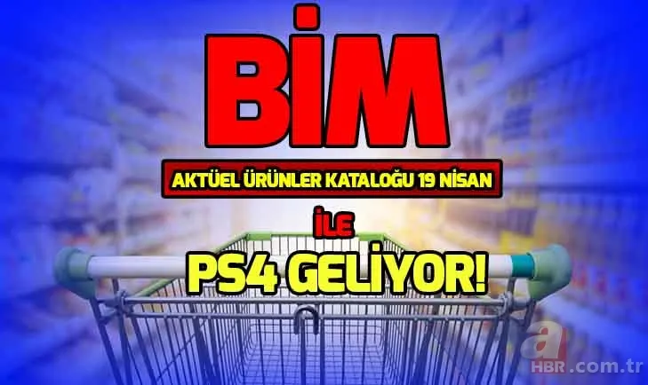 BİM PlayStation 4 getiriyor! BİM aktüel ürünler kataloğu 19 Nisan ile gelecek PS4 alınır mı? 1