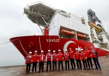 Doğu Akdeniz'den yeni haber: Yavuz gemisi sondaja başladı