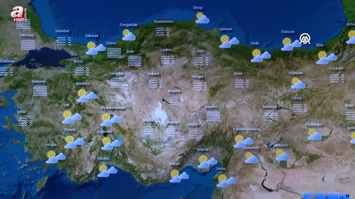 Yağışlı hava hafta boyunca etkisini sürdürecek