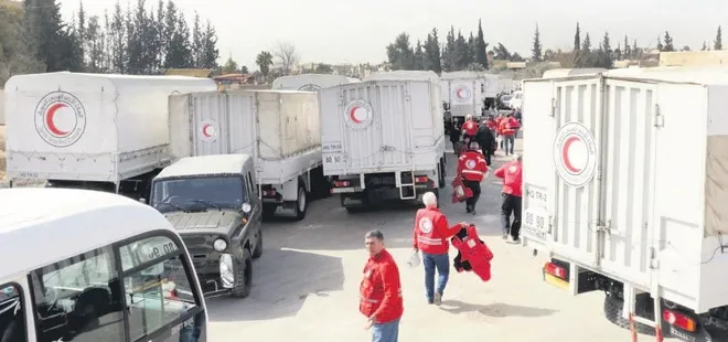 Katil Esad insani yardıma izin vermedi