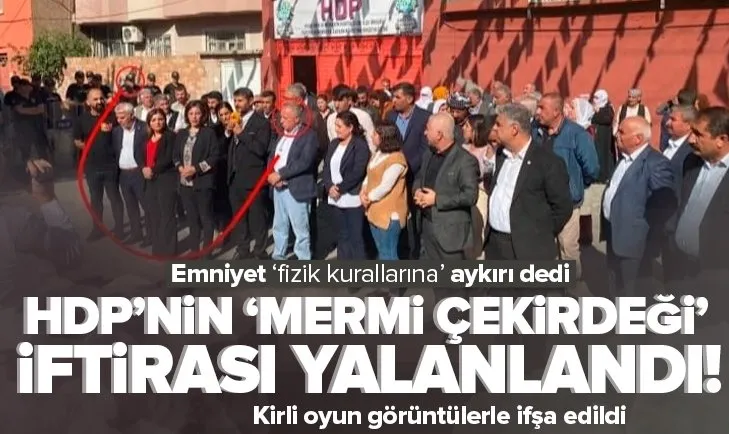 Emniyet Genel Müdürlüğü HDP’nin ’Hasan Özgüneş’e polis tarafından mermi çekirdeği fırlatıldı’ iftirasını yalanladı! Fizik kurallarını tersine işletmek...