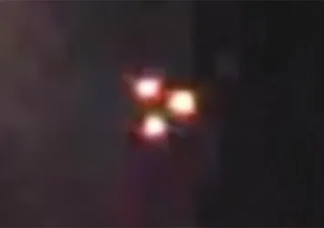 Rusya'da üçgen UFO