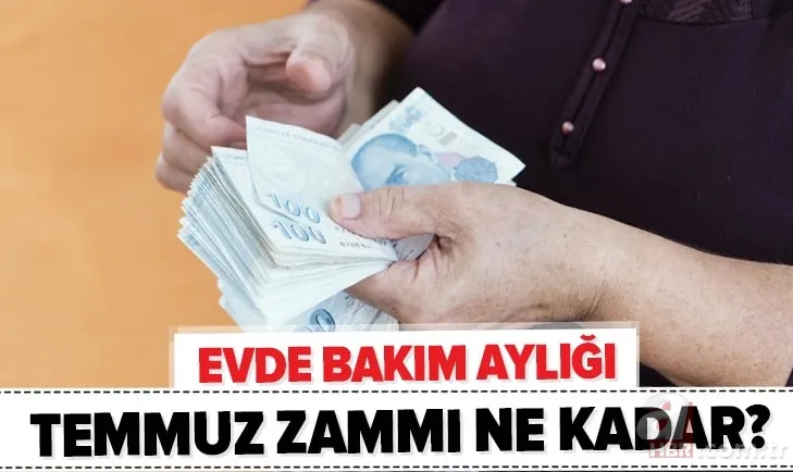 Evde bakım aylığı alanlara müjde! 6 aylık enflasyon rakamlarına göre evde bakım maaşı temmuz zammı ne kadar? 1