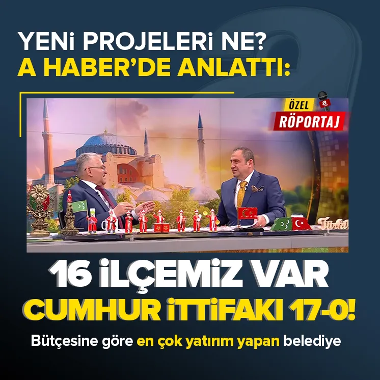16 ilçemiz var Cumhur İttifakı 17-0