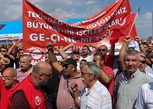 Açılış için Tekirdağ’a giden CHP Genel Başkanı Kemal Kılıçdaroğlu’na şok! Belediye işçilerinden ’ek zam’ eylemi