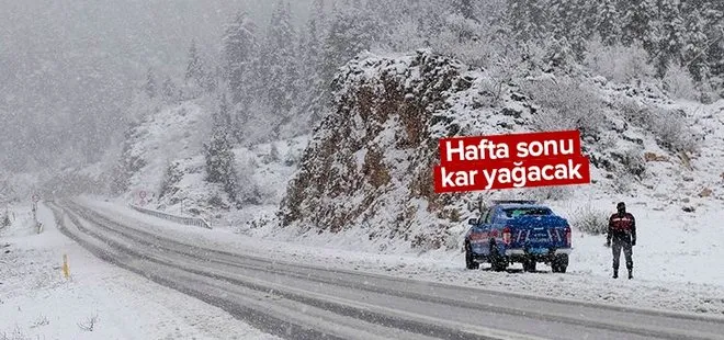 Meteoroloji’den İstanbul ve Ankara için kar uyarısı! Hafta sonu hangi illere kar yağacak?