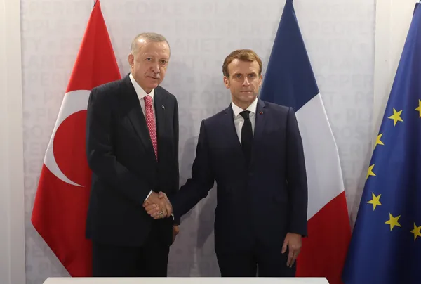 Başkan Erdoğan ile Macron arasında SAMP-T görüşmesi: Tam açıklık vurgusu