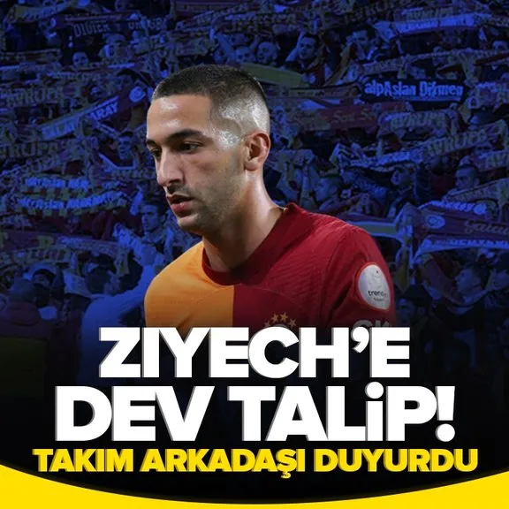 Hakim Ziyech’e talip çıktı! Galatasaray’ın kasası dolacak | Takım arkadaşı duyurdu