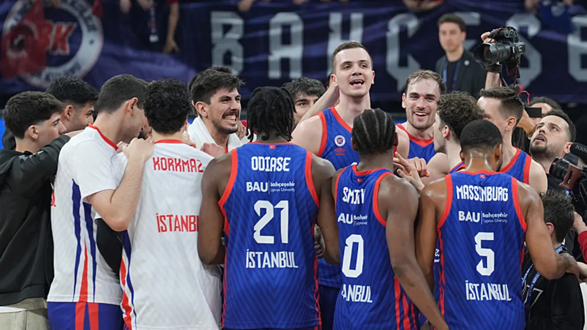 Bahçeşehir Koleji BKT Avrupa Kupası'nda final için sahnede!