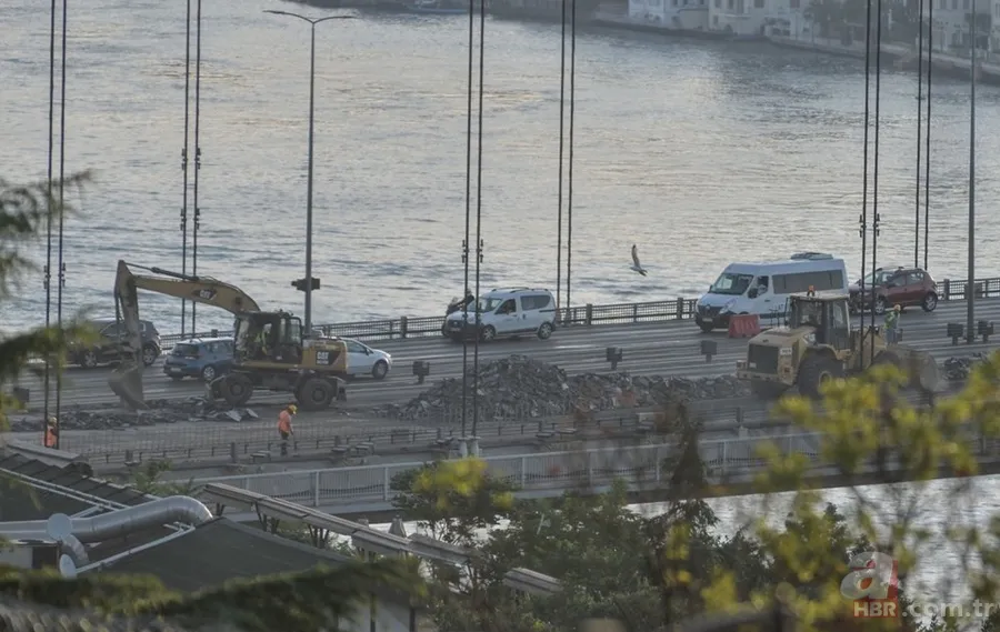 FSM'de onarım başladı! Trafik haritası kırmızıya döndü 1