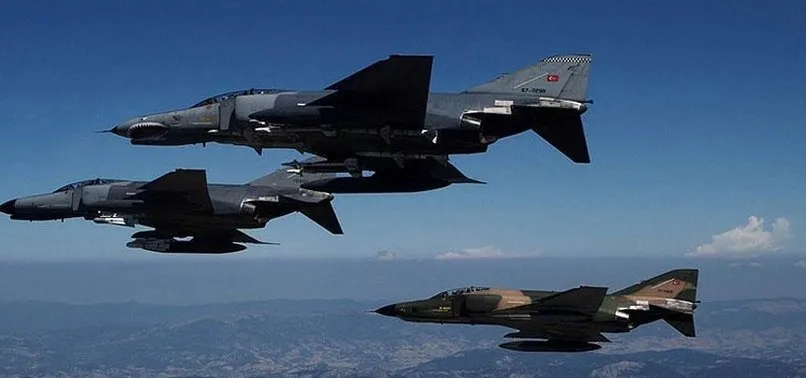Kuzey Irak'a hava harekatı! Eylem hazırlığındaki 8 terörist öldürüldü