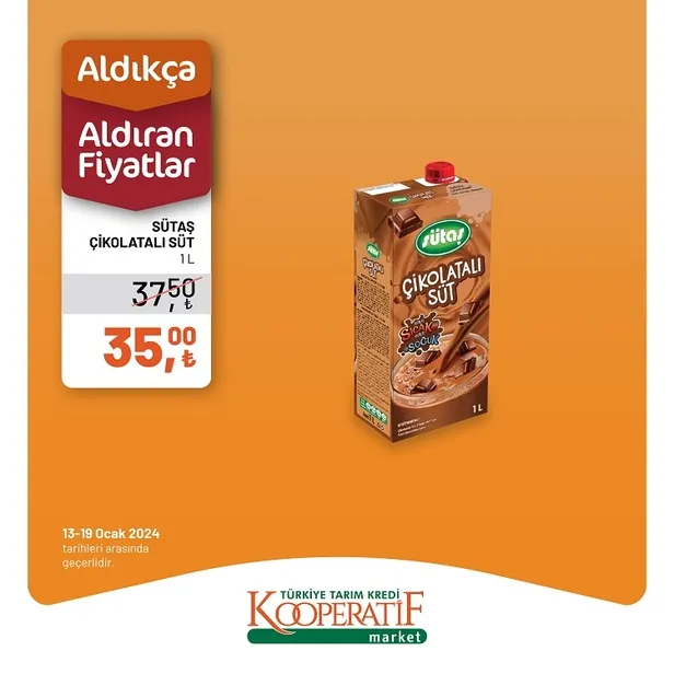 Tarım Kredi Market, 18 Ocak İndirim Kataloğu ile Müşterilerine Cazip Fırsatlar Sunuyor! Salatalık, Soğan, Limon, Çay, Türk Kahvesi ve Fazlası Uygun Fiyatlarla Satışta! - 19