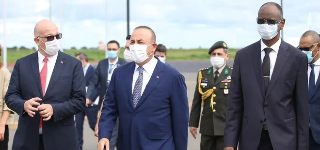 Son dakika: Dışişleri Bakanı Çavuşoğlu Mali’de